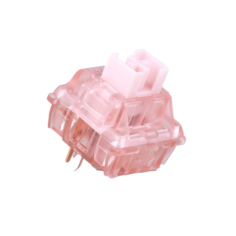 Gateron Box Linear Switches - Ink Pink - 35 Pieces - مكبس لوحة مفاتيح